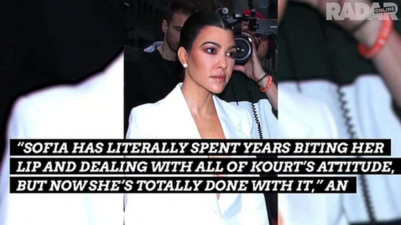 Kat Fight! Sofia Richie Stands Up To Nemesis Kourtney Kardashian — ‘She Won’t Be Bullied!’