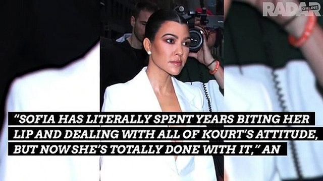 Kat Fight! Sofia Richie Stands Up To Nemesis Kourtney Kardashian — ‘She Won’t Be Bullied!’