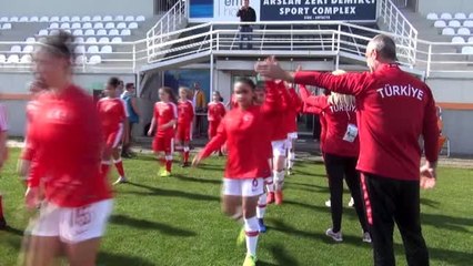 Hazırlık maçı - 17 Yaş Altı Kız Milli Takımı: 1 - İsviçre: 0