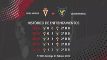 Previa partido entre Real Murcia y UCAM Murcia Jornada 26 Segunda División B