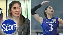 Jaja Santiago on Life As A Volleyball Import In Japan | The Score