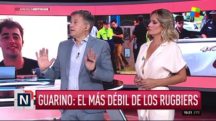 El padre de Guarino salió a defender a su hijo