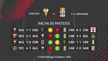 Previa partido entre Algeciras y F.C. Cartagena Jornada 26 Segunda División B