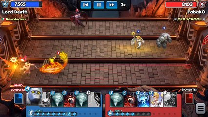 Partida del Dia Torneo Valquiria VS FabaKO / "CASTLE CRUSH"