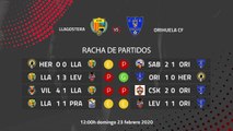 Previa partido entre Llagostera y Orihuela CF Jornada 26 Segunda División B