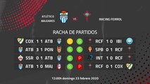 Previa partido entre Atlético Baleares y Racing Ferrol Jornada 26 Segunda División B