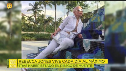 ¡Rebecca Jones vive cada día al máximo luego de haber estado en riesgo de muerte! | Ventaneando