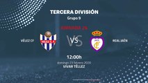 Previa partido entre Vélez CF y Real Jaén Jornada 26 Tercera División