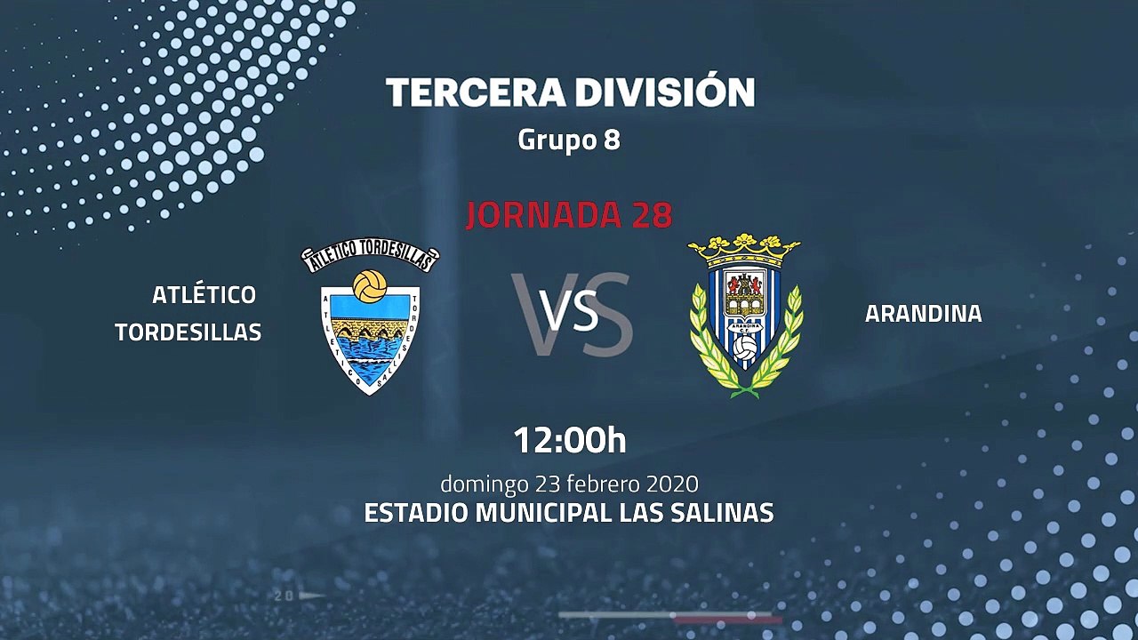Previa partido entre Atlético Tordesillas y Arandina Jornada 28 Tercera División