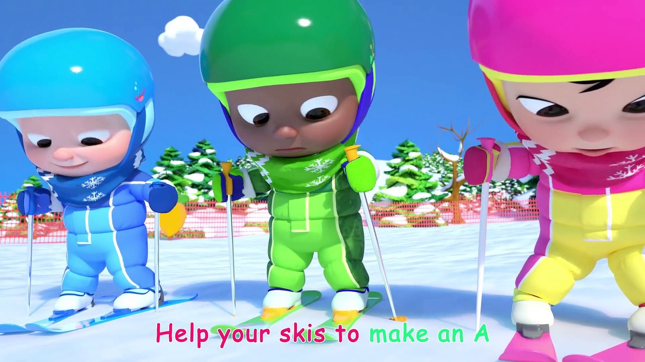 Ski Song Nursery Rhymes & Kids Songs Video Dailymotion