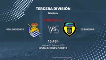 Previa partido entre Real Sociedad C y CD Basconia Jornada 26 Tercera División