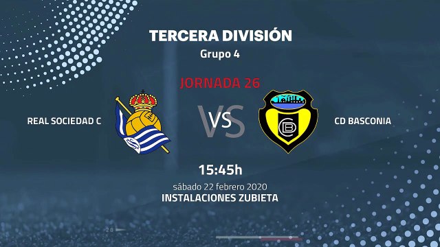 Previa partido entre Real Sociedad C y CD Basconia Jornada 26 Tercera División