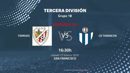Previa partido entre Torrijos y CD Tarancon Jornada 26 Tercera División