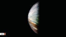 Striking NASA Image Shows Thick White Clouds Near Jupiter's Equator