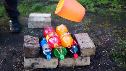 EXPERIMENT-  LAVA vs SPRITE and MENTOS