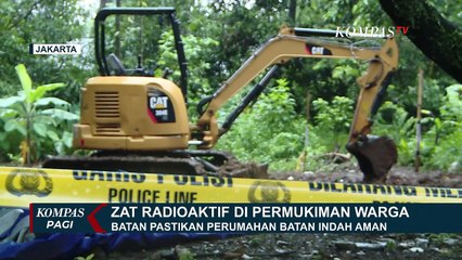 306 Drum Tanah Terpapar Zat Radioaktif Diangkut dari Perumahan Batan Indah