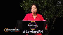 Sereno: Duterte admin disrespects beliefs, values Filipinos held dear
