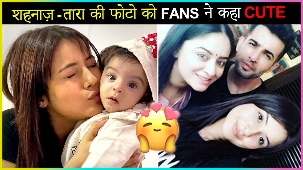 SO CUTE! Shehnaz Gill Meets Jay Bhanushali - Mahhi Vij's Daughter Tara !