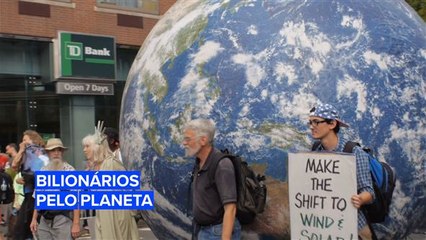 Bilionários fazem doações para ajudar a salvar o planeta