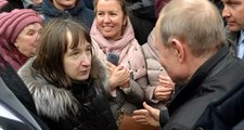 Rus kadının emekli maaşıyla ilgili sorduğu soru, Devlet Başkanı Vladimir Putin'i utandırdı
