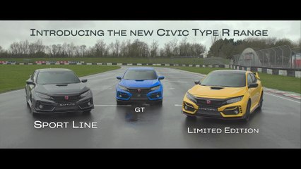 2020 The new Honda Civic Type R Range