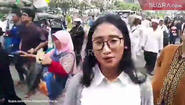 LIVE REPORT: Aksi Massa 212 Mulai Padati Patung Kuda