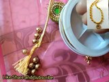 Silk thread necklace in tamil /hand made necklace/tamil channel/indian channel