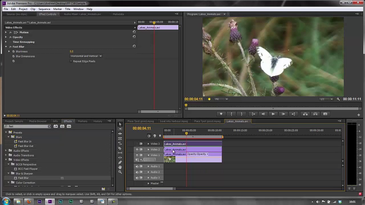 Premiere Pro CS6 69 Colour 23 Filmic Blend