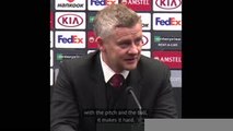 Solskjaer blames Europa League ball for Brugge draw