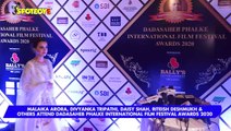 Malaika Arora, Divyanka Tripathi, Daisy Shah, Riteish Deshmukh & others attend Dadasaheb Phalke international film festival awards 2020 Part 1