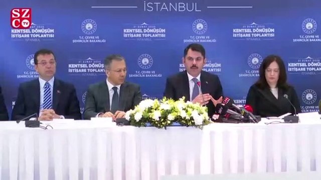 Bakan Kurum: Biz bu işi yapamıyorsak bu koltuklarda oturmayalım