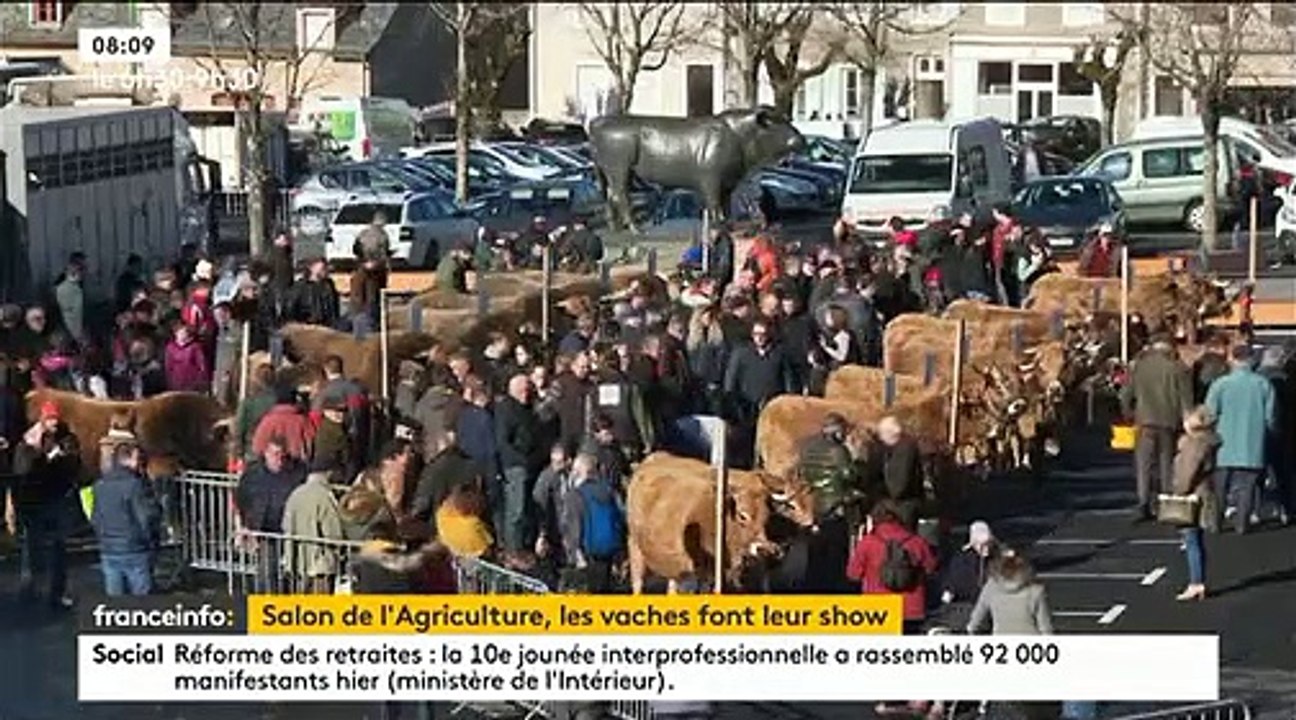 Les agriculteurs se préparent à l’approche du lancement de la nouvelle édition du Salon de l’Agriculture à Paris