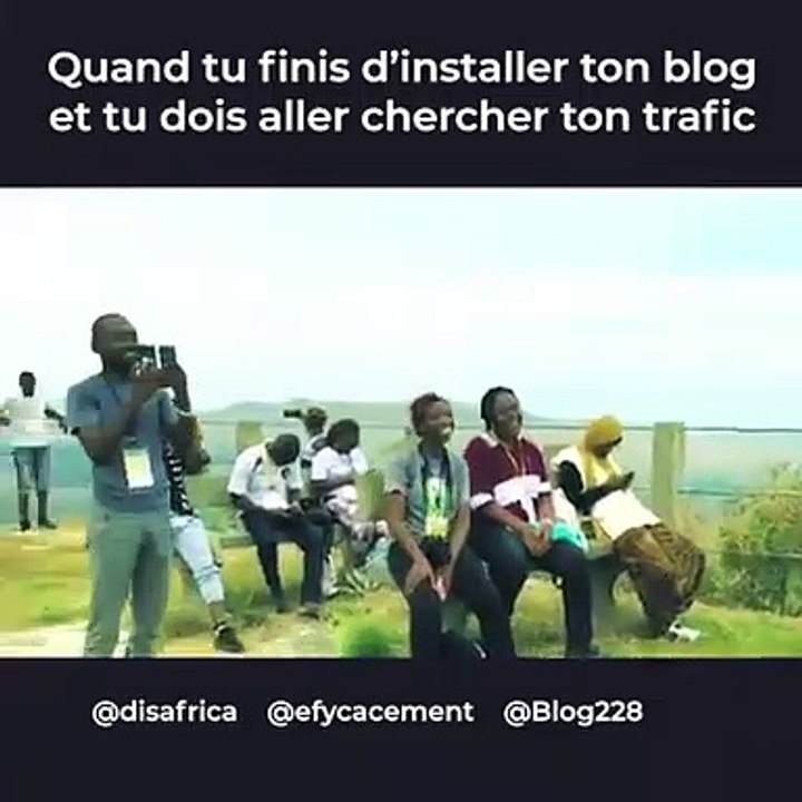 Quand tu as fini ton site et que tu dois aller chercher du trafic