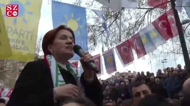 İYİ Parti lideri Akşener Kırklareli’nde