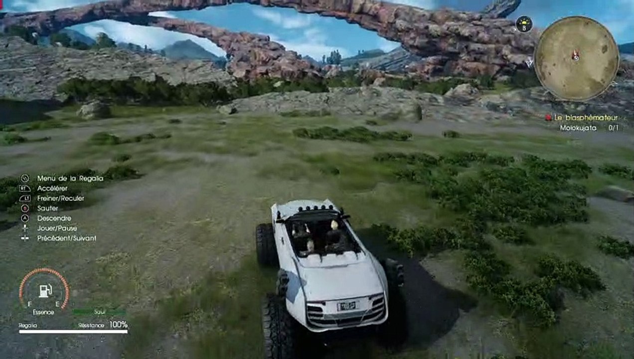 Final Fantasy XV (FF15) Quête de chasse Le Blasphémateur