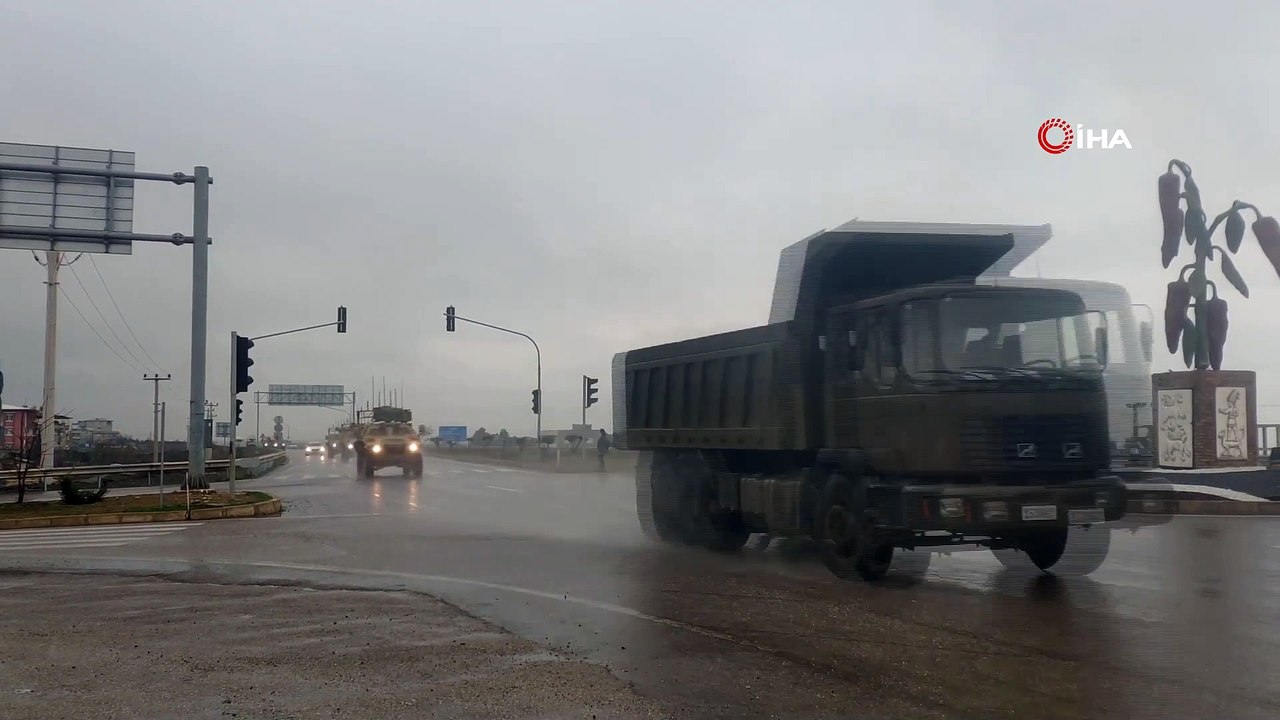 TSK'dan Suriye Sınırına Tank ve Kobra Sevkiyatı