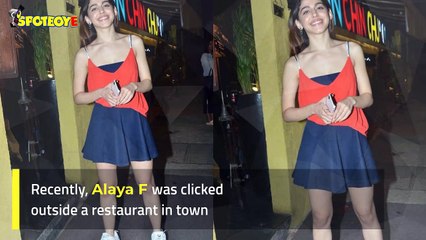 Alaya F’s Adorbs Little Fan Grabs And Kisses Her Hand, Leaves Her Blushing