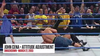 First time Superstars hit their iconic finishers