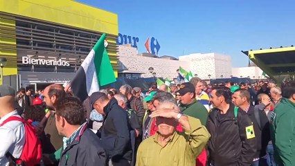 Arranca la manifestación de agricultores convocada en Mérida