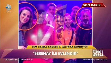 Cem Yılmaz'dan "evlendik" açıklaması