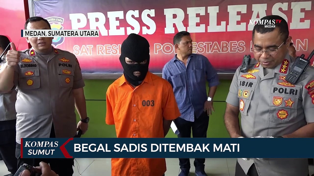 Begal Sadis Ditembak Mati