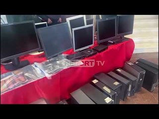 Aksioni anti-bixhoz/ Policia publikon pamjet e sekuestrimit të kompjuterave dhe parave