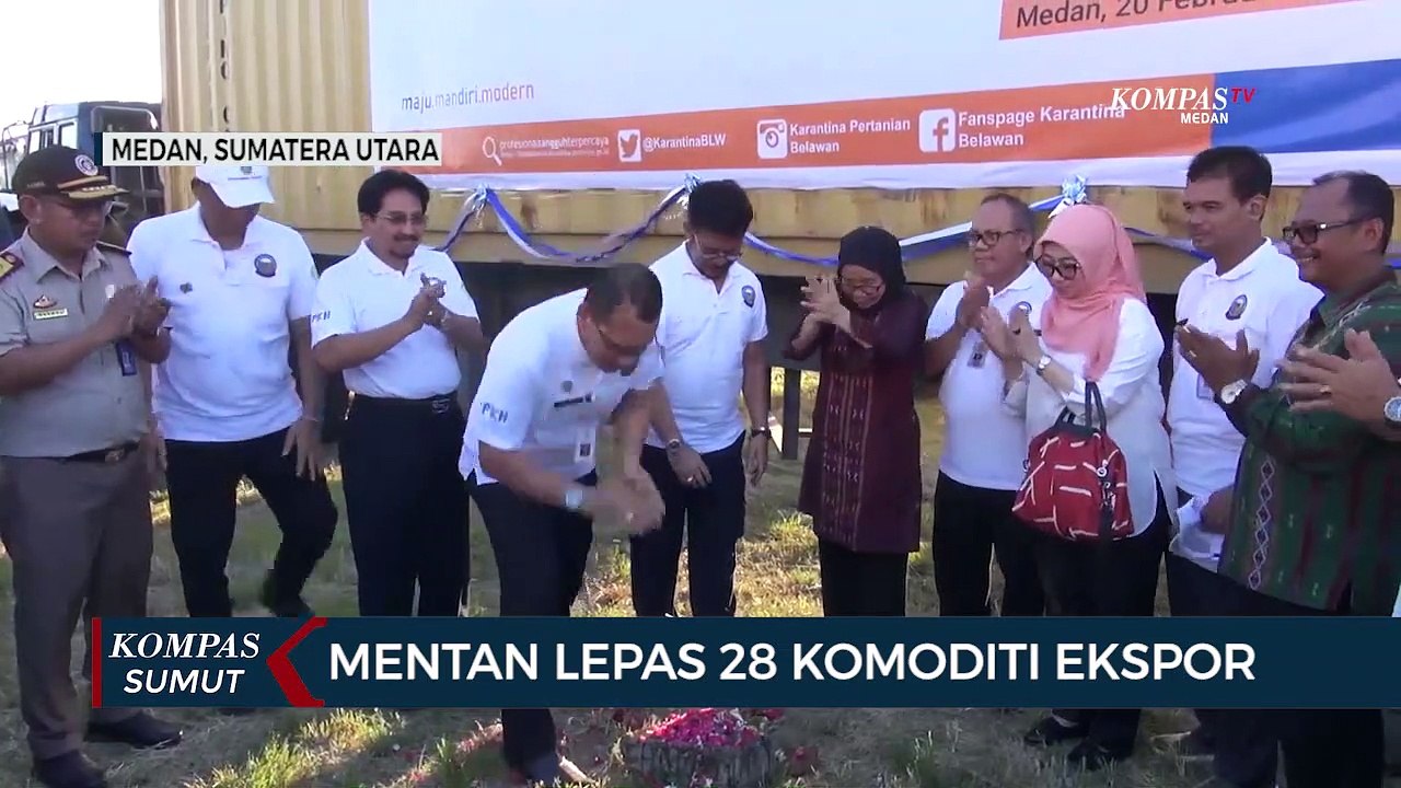 Menteri Pertanian Lepas 28 Komoditi Ekspor