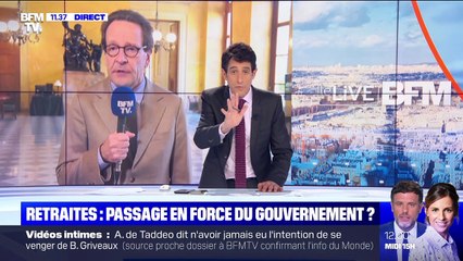 Retraites: passage en force du gouvernement ? (3/3)  - 21/02