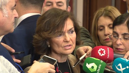 Calvo señala que Delcy Rodríguez "no entró en territorio español"