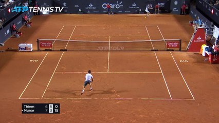 Rio de Janeiro - Thiem s'arrache pour venir à bout de Munar