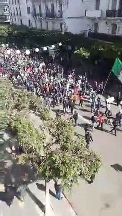 Foule exceptionnelle à Alger pour le 1er anniversaire du Hirak