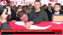 Gaziantep-şehit tankçı sözleşmeli er mustafa ertürk son yolculuğuna uğurlandı-1