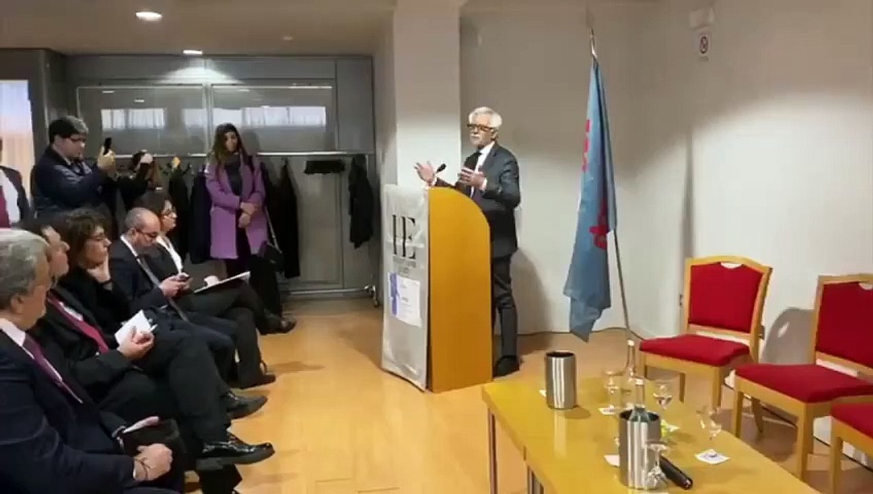 Emiliano all’assemblea regionale di Legacoop Puglia (20.02.20)