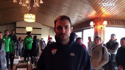 Puanınız bol yolunun açık olsun… Meşalelerle uğurladılar…